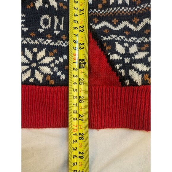 Unisex Ugly Light Up‎ Christmas Sweater Reindeer Medium - Turn Me On - Picture 10 of 11